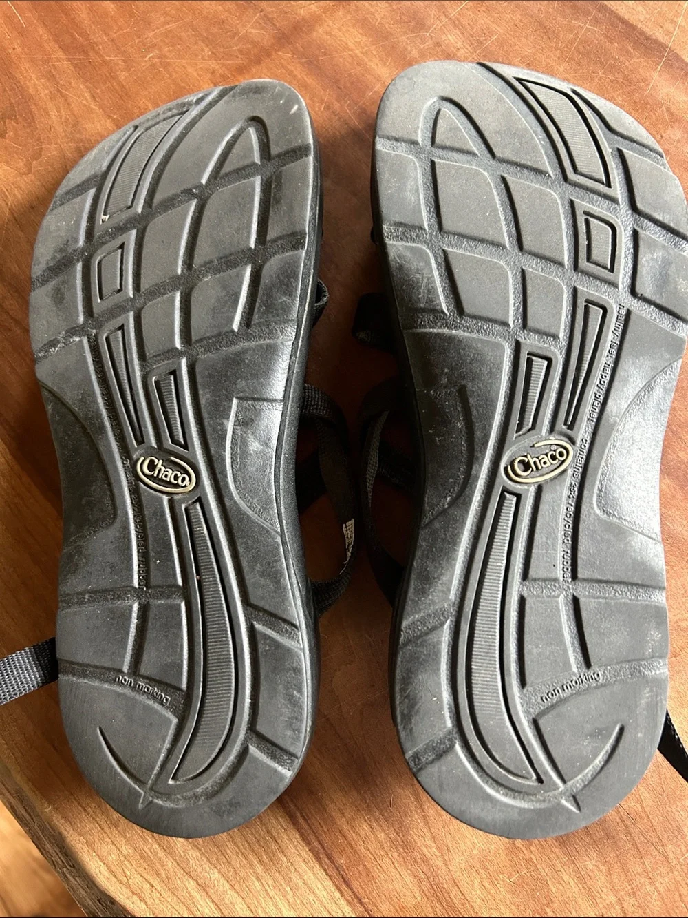 Chaco Black Strappy Outdoor Sandals